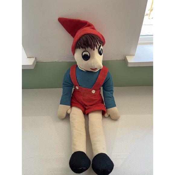 Vintage Pinocchio Douglas Cuddle Toys Plush Disney Collectible Character Doll - Picture 1 of 9